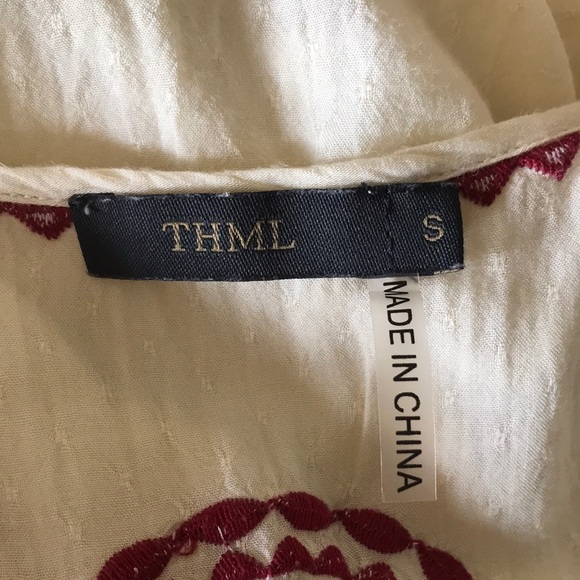 THML embroidered boho tank top - Picture 7 of 9